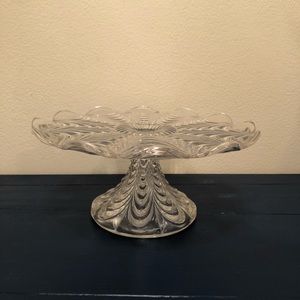 Antique cake platter